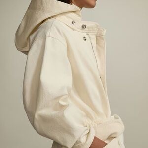 Everlane canvas 100%organic cotton coat. Size L. Never worn.